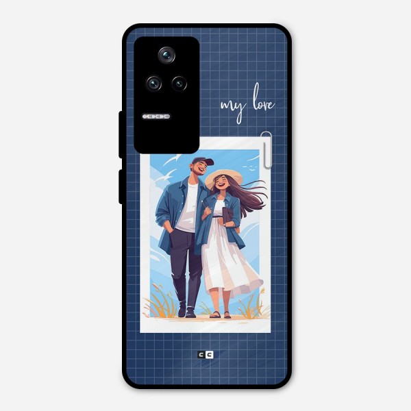 My Love Metal Back Case for Poco F4 5G