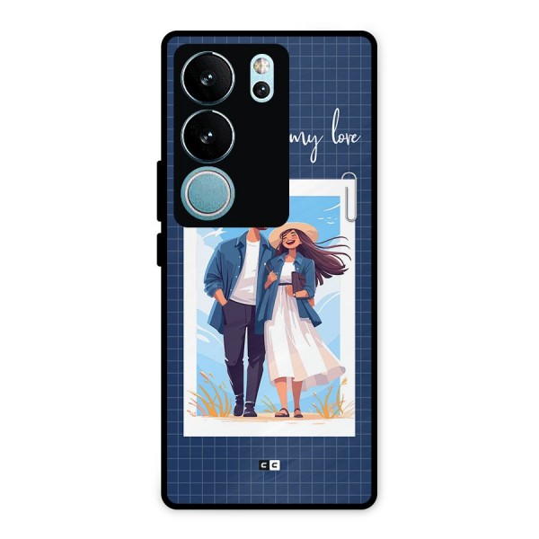 My Love Metal Back Case for Vivo V29