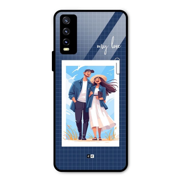 My Love Metal Back Case for Vivo Y20i
