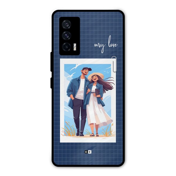 My Love Metal Back Case for iQOO 7 5G