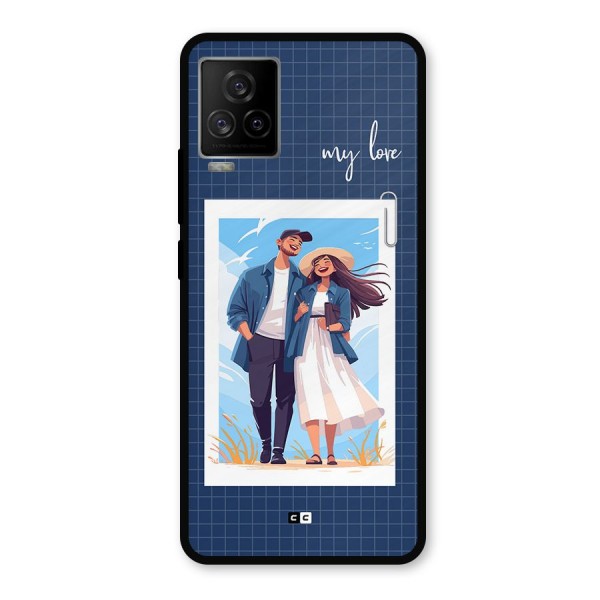 My Love Metal Back Case for iQOO 7 Legend 5G