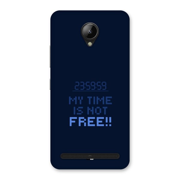 My Time Back Case for Lenovo C2