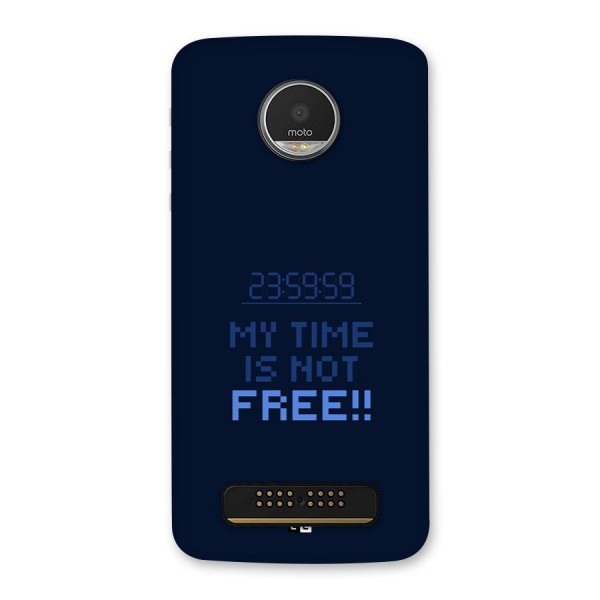 My Time Back Case for Moto Z Play