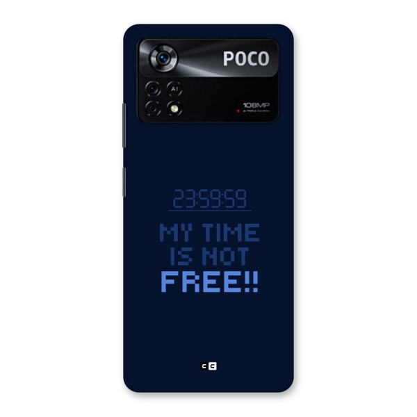 My Time Back Case for Poco X4 Pro 5G