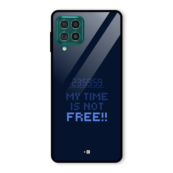 My Time Glass Back Case for Galaxy F62