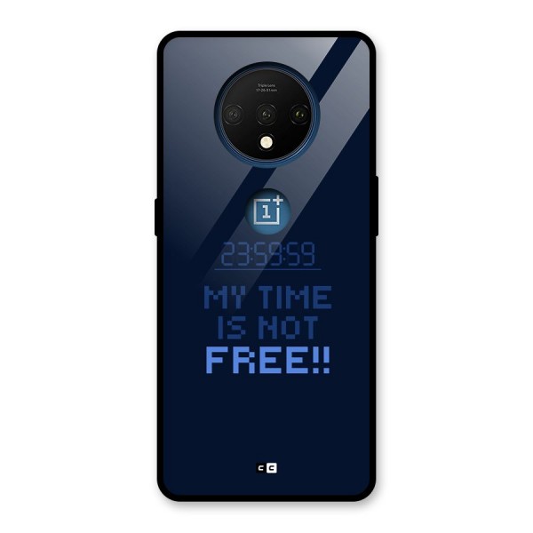 My Time Glass Back Case for OnePlus 7T