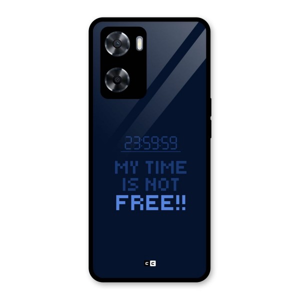 My Time Glass Back Case for Oppo A57 2022