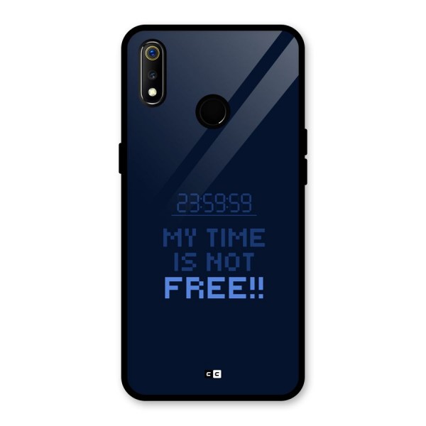 My Time Glass Back Case for Realme 3
