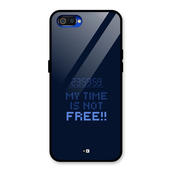 My Time Glass Back Case for Realme C2