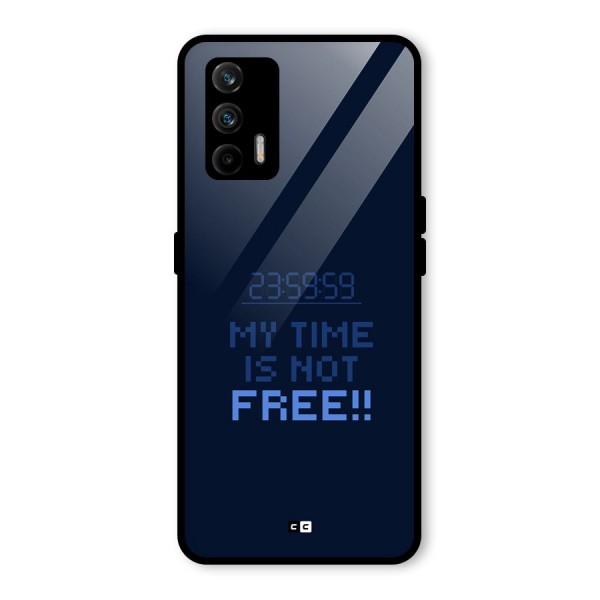 My Time Glass Back Case for Realme X7 Max