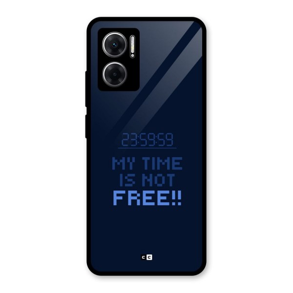 My Time Glass Back Case for Redmi 11 Prime 5G