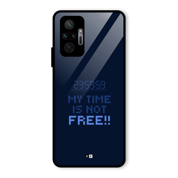 My Time Glass Back Case for Redmi Note 10 Pro Max