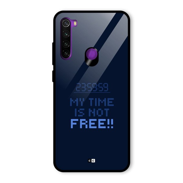 My Time Glass Back Case for Redmi Note 8