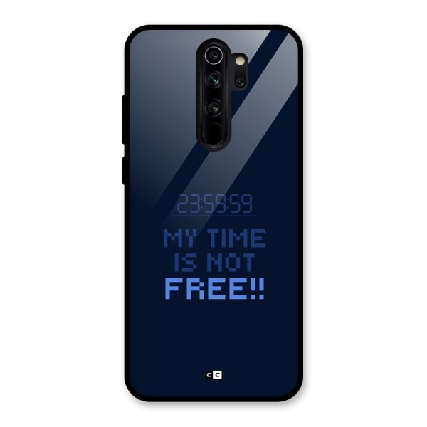My Time Glass Back Case for Redmi Note 8 Pro