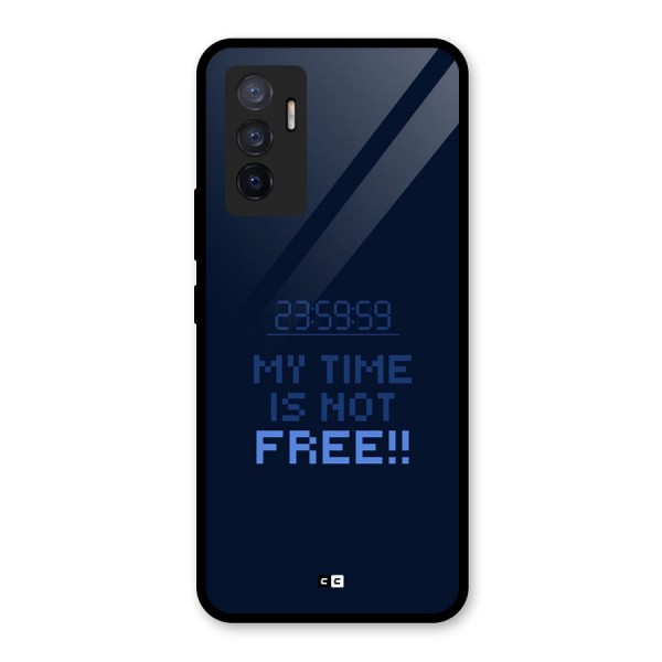 My Time Glass Back Case for Vivo V23e