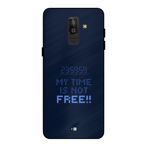 My Time Metal Back Case for Galaxy J8