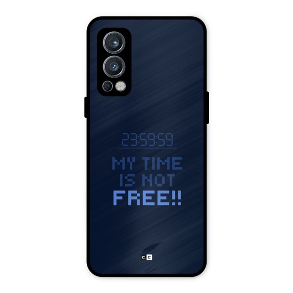 My Time Metal Back Case for OnePlus Nord 2 5G