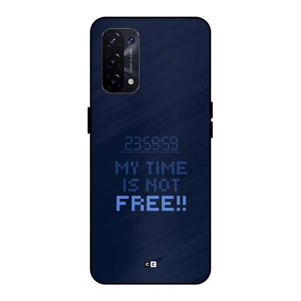 My Time Metal Back Case for Oppo A74 5G