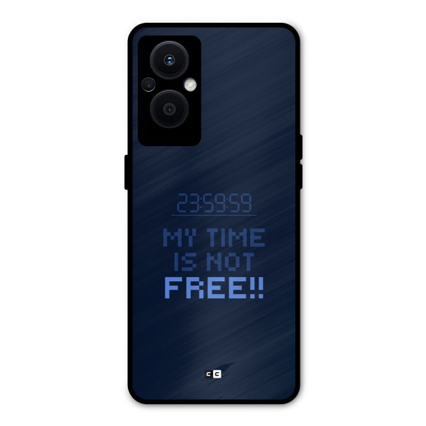 My Time Metal Back Case for Oppo F21s Pro 5G