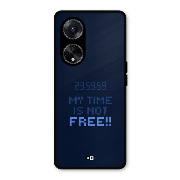 My Time Metal Back Case for Oppo F23