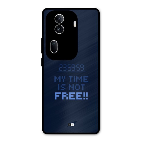My Time Metal Back Case for Oppo Reno11 Pro 5G