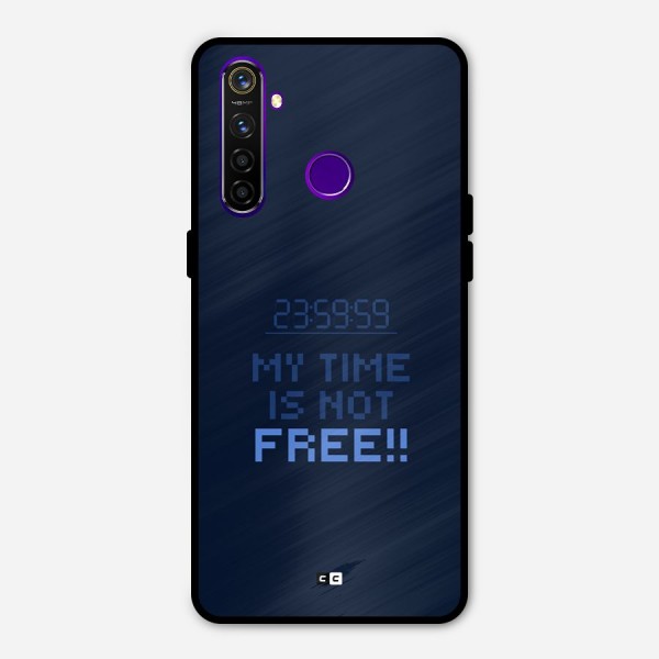 My Time Metal Back Case for Realme 5 Pro