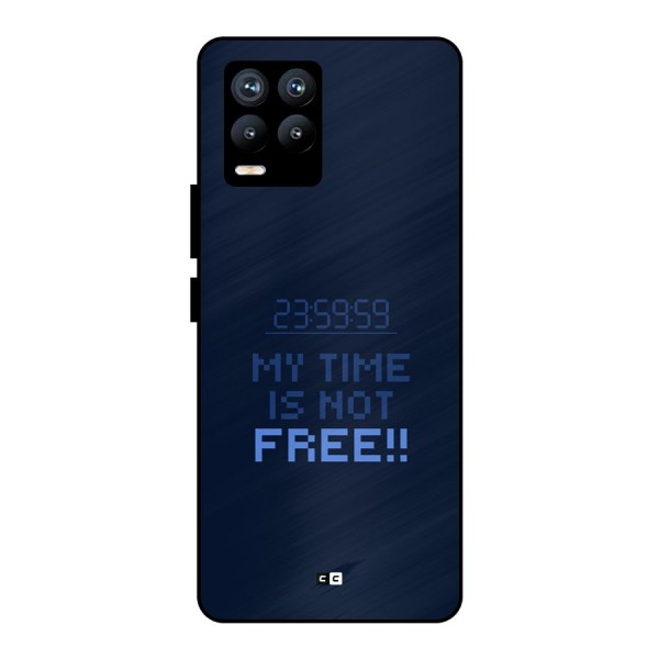 My Time Metal Back Case for Realme 8 Pro