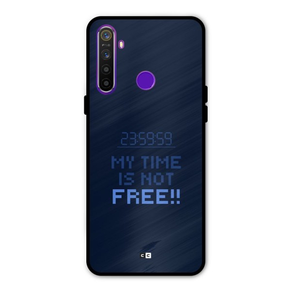 My Time Metal Back Case for Realme Narzo 10