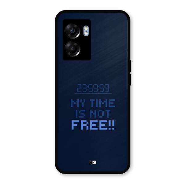 My Time Metal Back Case for Realme Narzo 50 5G