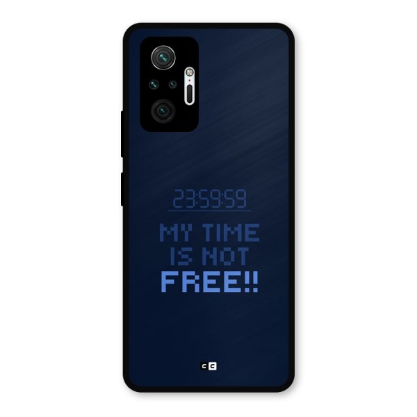 My Time Metal Back Case for Redmi Note 10 Pro Max