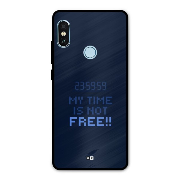 My Time Metal Back Case for Redmi Note 5 Pro