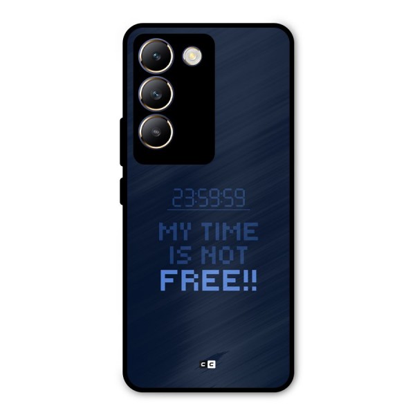 My Time Metal Back Case for Vivo Y200e