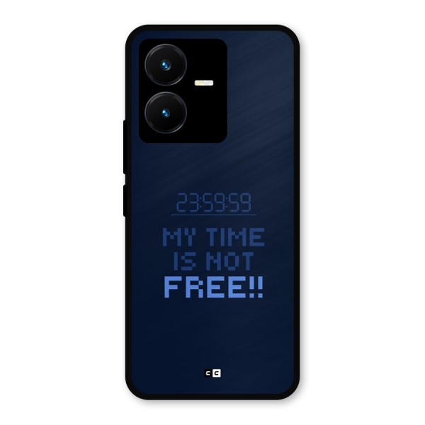 My Time Metal Back Case for Vivo Y22