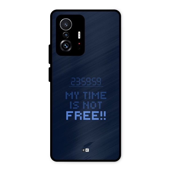 My Time Metal Back Case for Xiaomi 11T Pro