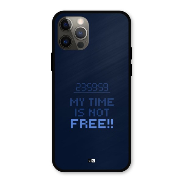 My Time Metal Back Case for iPhone 12 Pro
