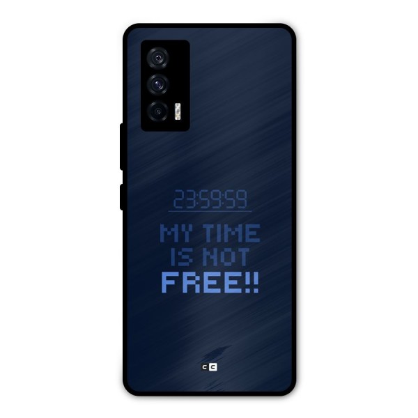 My Time Metal Back Case for iQOO 7 5G