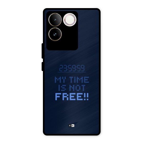 My Time Metal Back Case for iQOO Z7 Pro