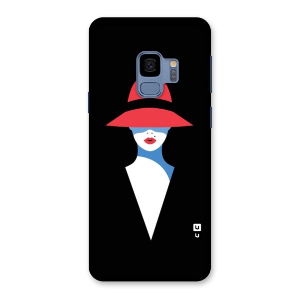 Mysterious Woman Illustration Back Case for Galaxy S9