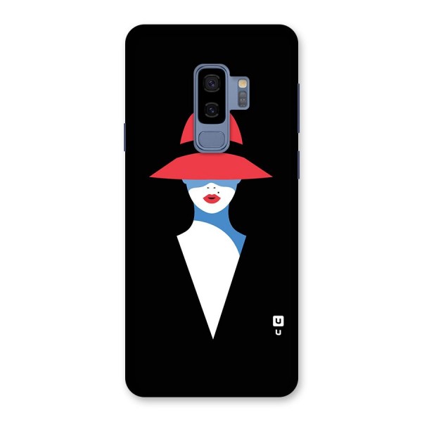 Mysterious Woman Illustration Back Case for Galaxy S9 Plus