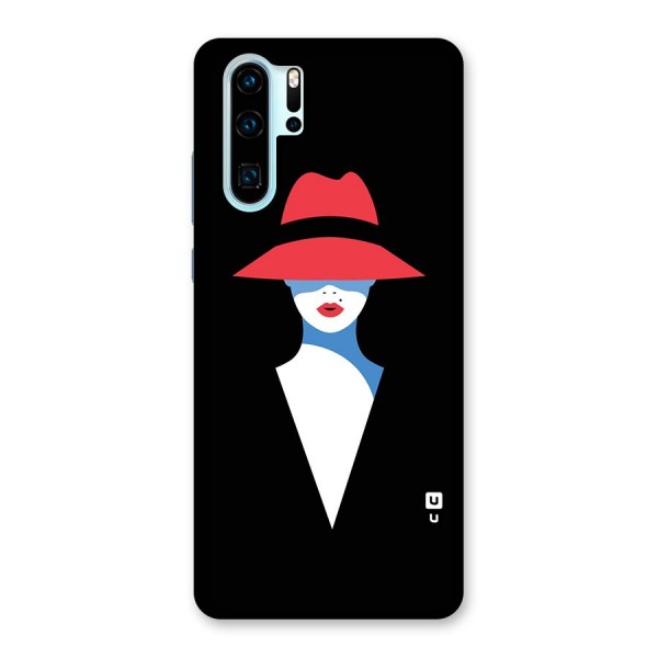 Mysterious Woman Illustration Back Case for Huawei P30 Pro