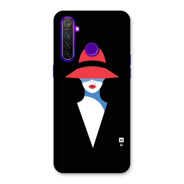 Mysterious Woman Illustration Back Case for Realme 5 Pro