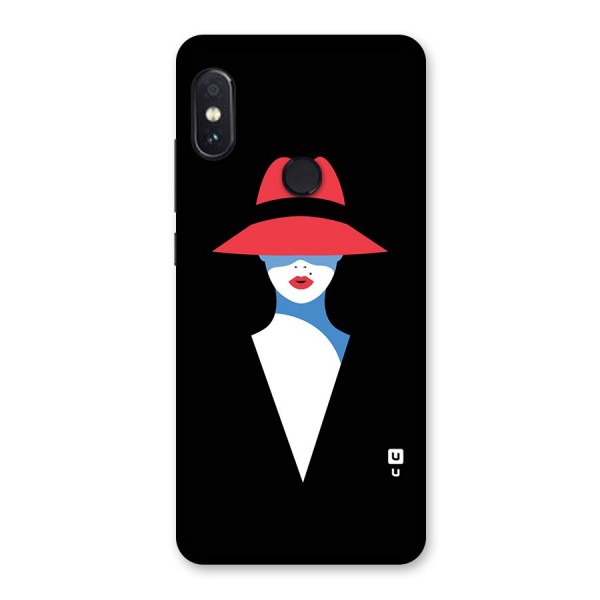 Mysterious Woman Illustration Back Case for Redmi Note 5 Pro