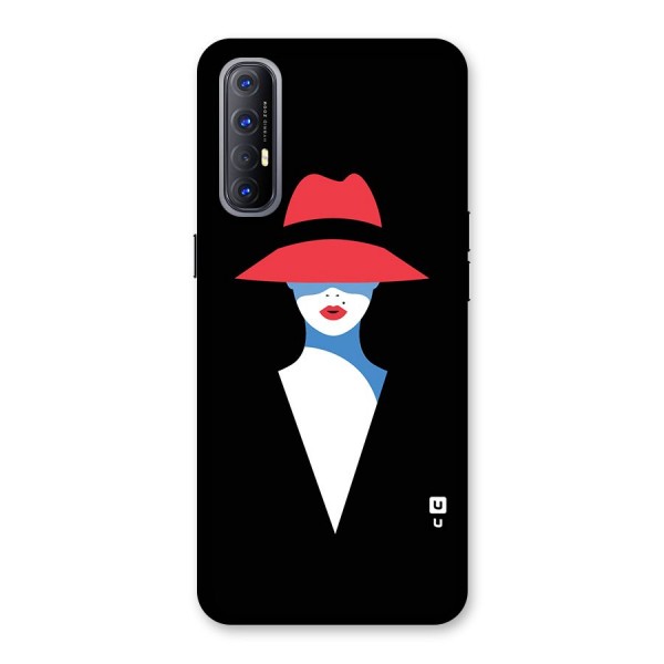 Mysterious Woman Illustration Back Case for Reno3 Pro