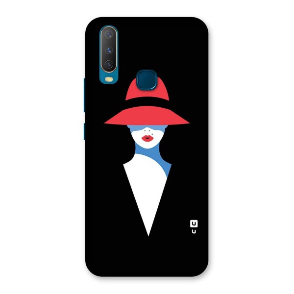 Mysterious Woman Illustration Back Case for Vivo Y15