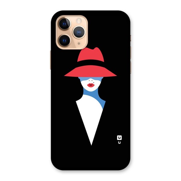 Mysterious Woman Illustration Back Case for iPhone 11 Pro
