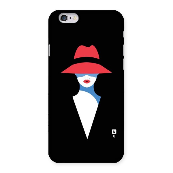 Mysterious Woman Illustration Back Case for iPhone 6 6S