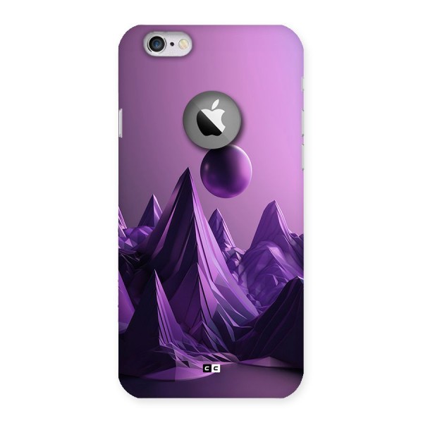 Mystical Landscape Back Case for iPhone 6 Logo Cut