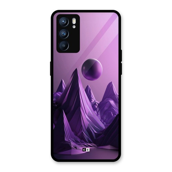 Mystical Landscape Glass Back Case for Oppo Reno6 5G