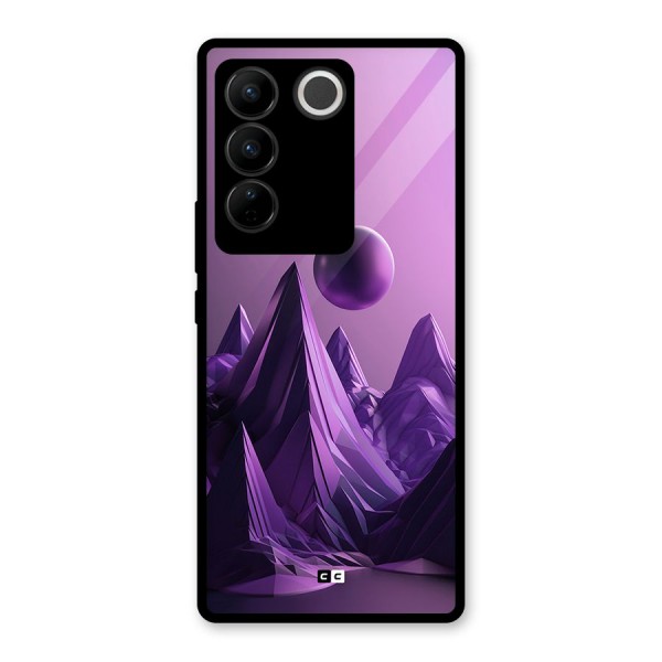 Mystical Landscape Glass Back Case for Vivo V27