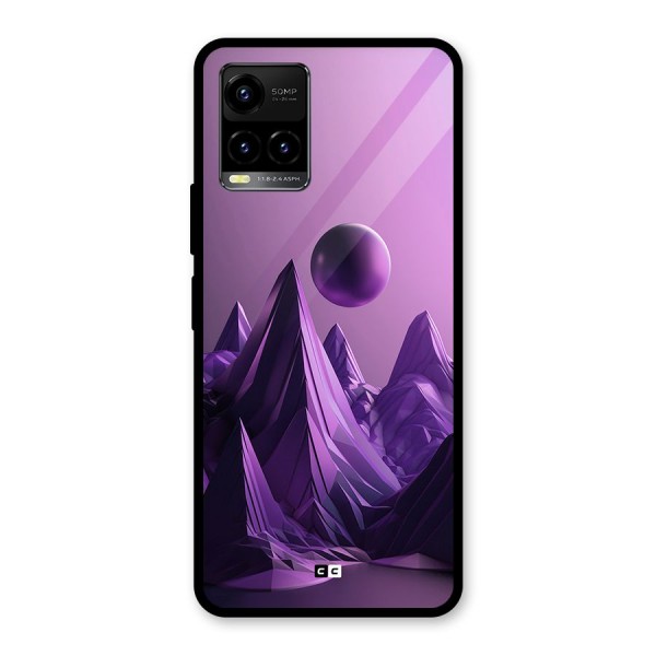 Mystical Landscape Glass Back Case for Vivo Y21G